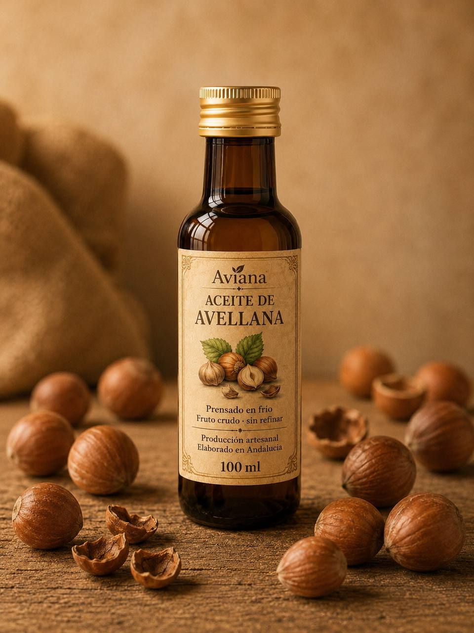 KraftES Aceite de Avellana 100 ml