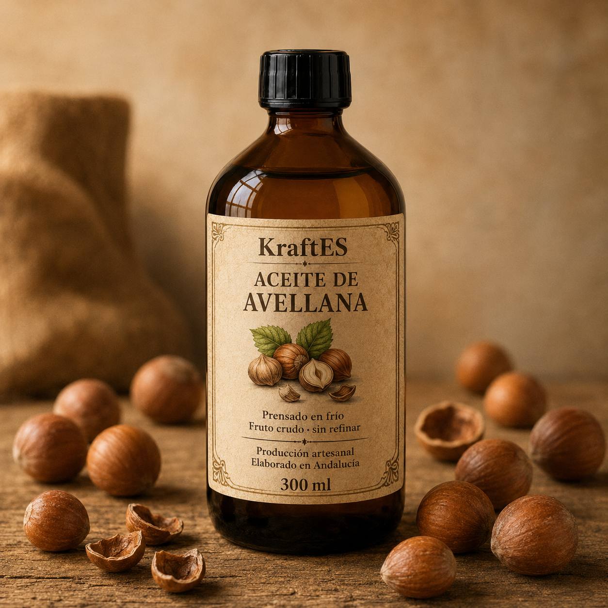 Aceite de Avellana 300 ml