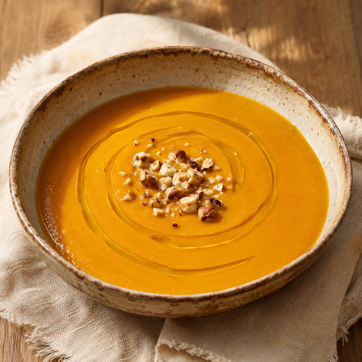 Cremas de calabaza o zanahoria